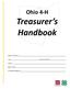 Treasurer s Handbook