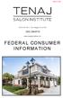 FEDERAL CONSUMER INFORMATION
