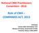 National CMA Practitioners Convention Role of CMA COMPANIES ACT, 2013