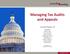 Managing Tax Audits and Appeals