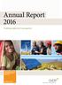 Annual Report Funding tomorrow s prosperity