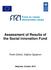 Assessment of Results of the Social Innovation Fund. Pavle Golicin, Galjina Ognjanov