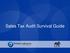 Sales Tax Audit Survival Guide