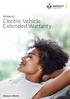 Electric Vehicle Extended Warranty