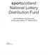 sportscotland National Lottery Distribution Fund