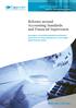 Reforms around Accounting Standards and Financial Supervision