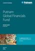 Putnam Global Financials Fund