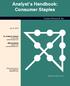 Analyst s Handbook: Consumer Staples