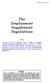The Employment Supplement Regulations