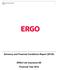 ERGO Life Insurance SE 1 SFCR. Solvency and Financial Conditions Report (SFCR) ERGO Life Insurance SE
