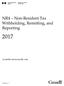 NR4 Non-Resident Tax Withholding, Remitting, and Reporting