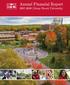 Annual Financial Report Stony Brook University