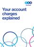 Your account charges explained