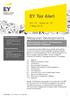 EY Tax Alert. Malaysian developments. Vol Issue no May Public Ruling No. 2/2018 Tax Incentive for Returning Expert Programme
