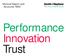 Annual Report and Accounts Performance Innovation Trust