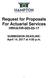 Request for Proposals For Actuarial Services HRHA/HR SUBMISSION DEADLINE: April 14, 2017 at 4:00 p.m.