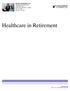 Healthcare in Retirement