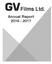 Films Ltd. Annual Report