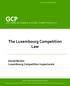 The Luxembourg Competition Law