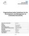 Organisational-wide Guidelines for the Development and Management of Controlled Documents