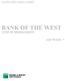 2016 ANNUAL REPORT FINANCIAL STATEMENTS BANK OF THE WEST AND SUBSIDIARIES GO WEST.