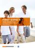 FIRST EXPAT + YOUR TAILOR-MADE INTERNATIONAL HEALTH INSURANCE