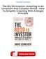 The 80/20 Investor: Investing In An Uncertain And Complex World - How To Simplify Investing With A Single Principle PDF