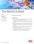 The Month in Brief. In this issue. Geopolitical news. All Eyes on Greece 1 Geopolitical news 2 Economic news 2 Financial news 2 Financial markets