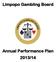 Limpopo Gambling Board. Annual Performance Plan 2013/14