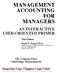 MANAGEMENT ACCOUNTING FOR MANAGERS
