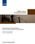 ADB Economics Working Paper Series