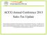 ACCG Annual Conference 2013 Sales Tax Update