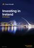 Investing in Ireland Edition. Smart decisions. Lasting value. Audit Tax Advisory