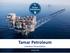 Tamar Petroleum. Investors Presentation