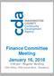 Finance Committee Meeting January 16, :00 pm - Regular Meeting