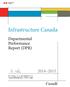 Infrastructure Canada. Departmental Performance Report (DPR)