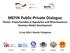 MEFIN Public-Private Dialogue Theme: Proportionality in Regulation and Microinsurance Business Model Development