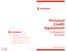 Personal Credit Agreement Companion Booklet