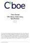 Cboe Europe TRF Binary Order Entry Specification
