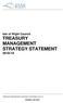 Isle of Wight Council TREASURY MANAGEMENT STRATEGY STATEMENT