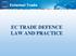 External Trade EC TRADE DEFENCE LAW AND PRACTICE