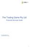 The Trading Game Pty Ltd