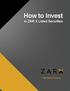 How to Invest. in ZAR X Listed Securities