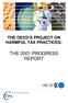 THE OECD S PROJECT ON HARMFUL TAX PRACTICES: THE 2001 PROGRESS REPORT