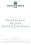Guide to your Account Terms & Conditions