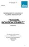 FINANCIAL INCLUSION STRATEGY