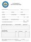 CITY OF MORGAN CITY APPLICATION FOR EMPLOYMENT