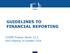 GUIDELINES TO FINANCIAL REPORTING. COSME Finance Sector C1.2 SAG meeting 14 October 2016
