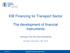 EIB Financing for Transport Sector. The development of financial instruments