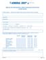 MEDICAL SPA PROFESSIONAL LIABILITY INSURANCE APPLICATION (CLAIMS MADE)